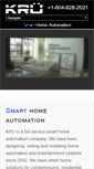Mobile Screenshot of kruinc.com