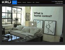 Tablet Screenshot of kruinc.com